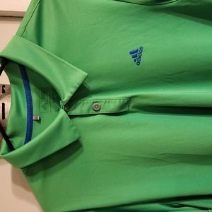 Adidas short sleeve collared polo shirt